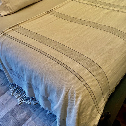 Zaida Fouta Bedspread - The Fouta Spa