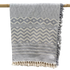 Zig-Zag Fouta Bedspread - XXL - The Fouta Spa