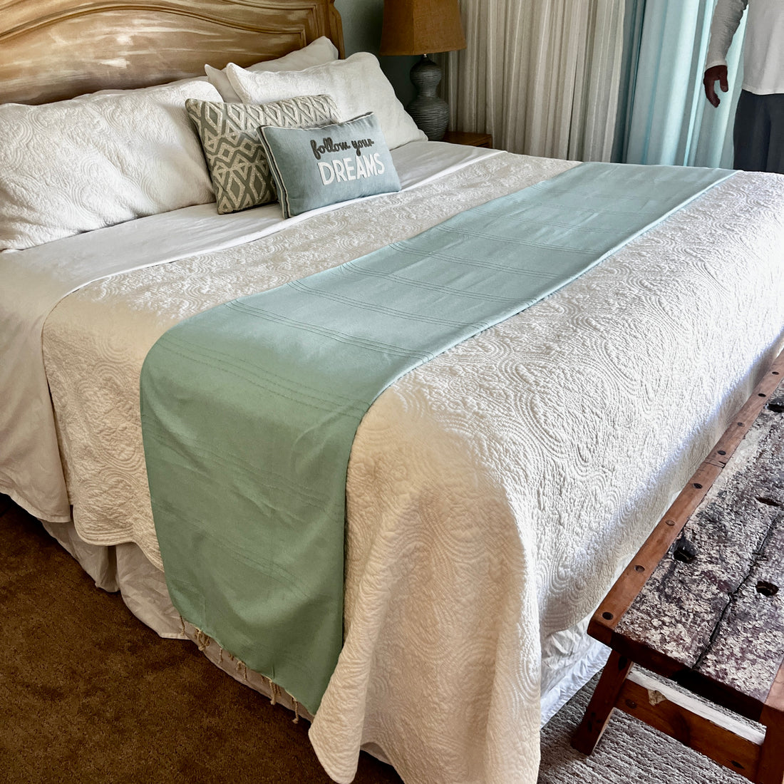 Yasmine XL - Fouta Bedspread