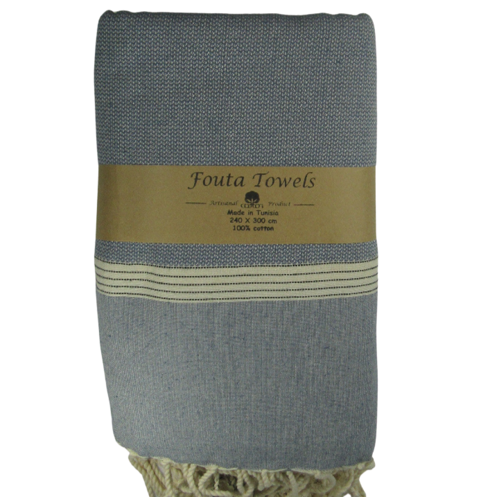 Natte Fouta Bedspread XL &amp; XXL - The Fouta Spa