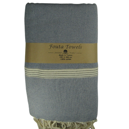 Natte Fouta Bedspread XL &amp; XXL - The Fouta Spa