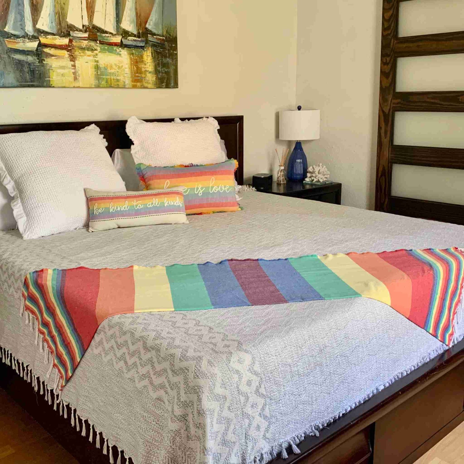 Zig Zag XXL - Fouta Bedspread